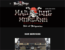 Tablet Screenshot of maddogmorgans.com